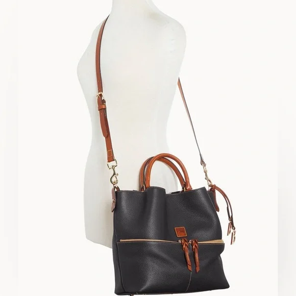 DOONEY AND BOURKE SET OF DAWSON PINK PURSE AND WRISTLET - Picture 11 of 15